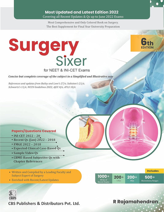 Surgery Sixer For NBE 6e (PB)