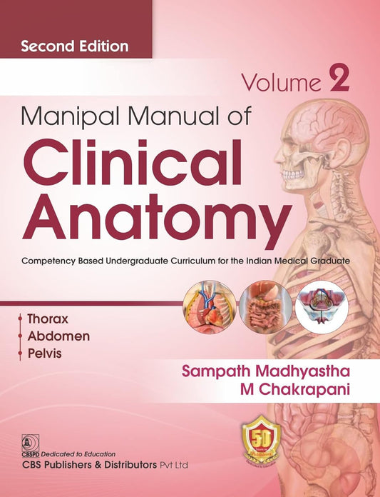 Manipal Manual Of Clinical Anatomy, 2e Vol 2 (PB)