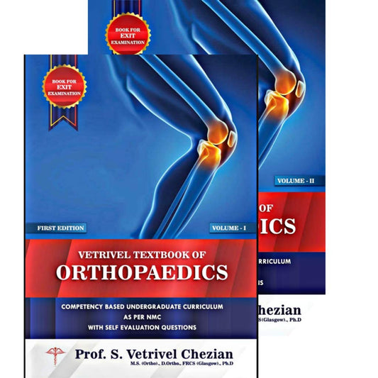 Vetrivel Textbook Of Orthopaedics 2 Vol Set (PB) Volume 3 Free Through Qr Code