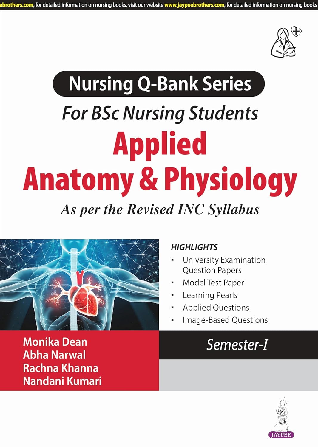Applied Anatomy & Physiology (Nursing Q-Bank Series for Bsc Nursing Students)