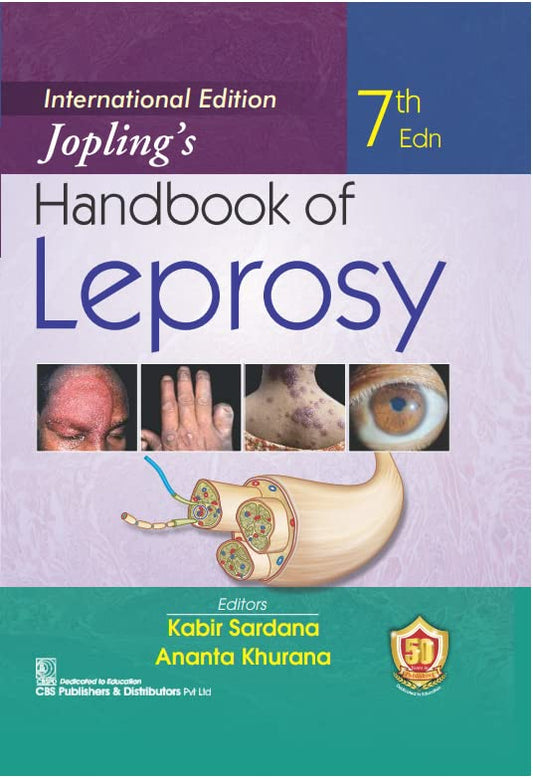 Joplings Handbook Of Leprosy, 7e (HB) (IE)