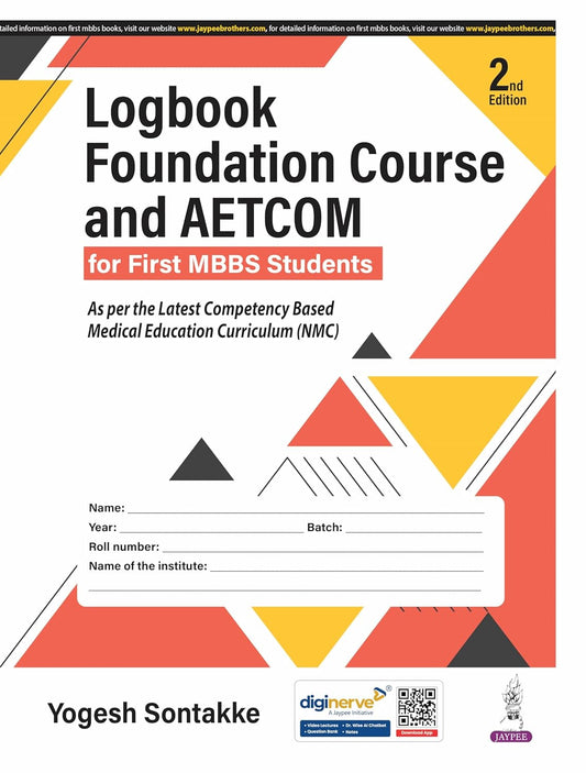 Logbook Foundation Course and Aetcom for First MBBS Students