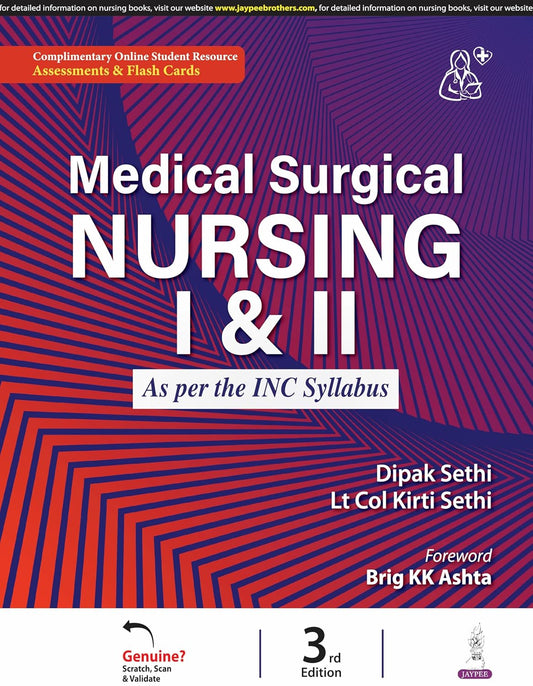 Medical Surgical Nursing I & II As Per the Inc Syllabus