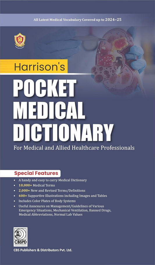 Harrisons Pocket Medical Dictionary For Medical and Allied Healthcare Professionals (PB)