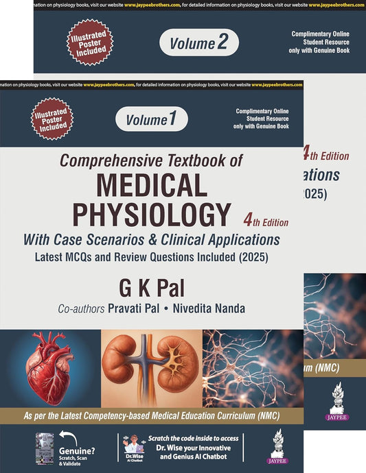 Comprehensive Textbook of Medical Physiology(2Vols) with Case Scenarios & Clinical Applications