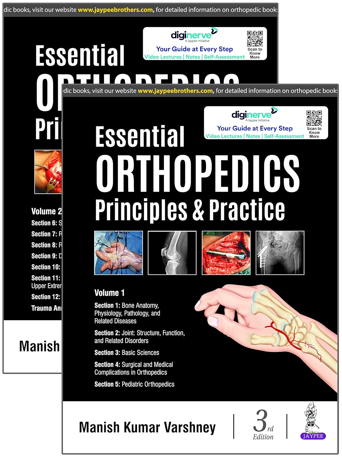 Essential Orthopedics (2 Volumes) Principles & Practice