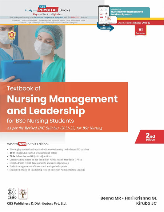 Textbook of Nursing Management And Leadership For Bsc Nursing Students, 2e (PB)