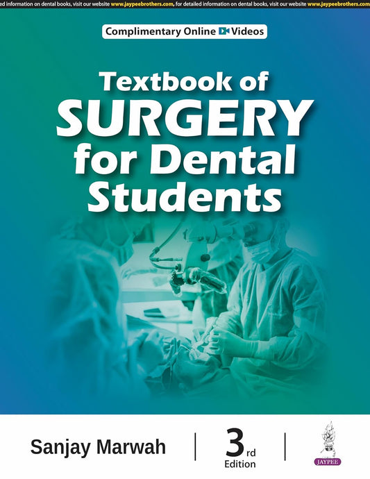 TEXTBOOK OF SURGERY FOR DENTAL STUDENTS 3/E 2025
