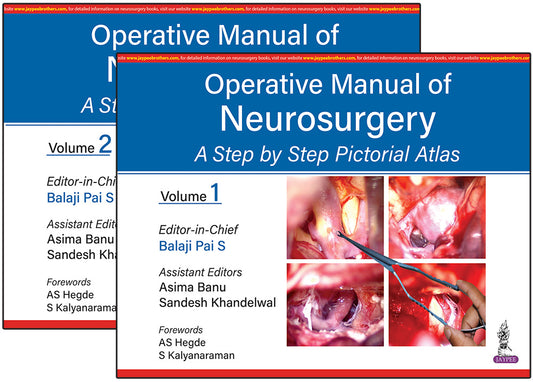 Operative Manual of Neurosurgery a Step by Step Pictorial Atlas (2Vols)