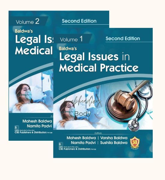Legal Issues In Medical Practice 2e 2 Vol Set (PB)