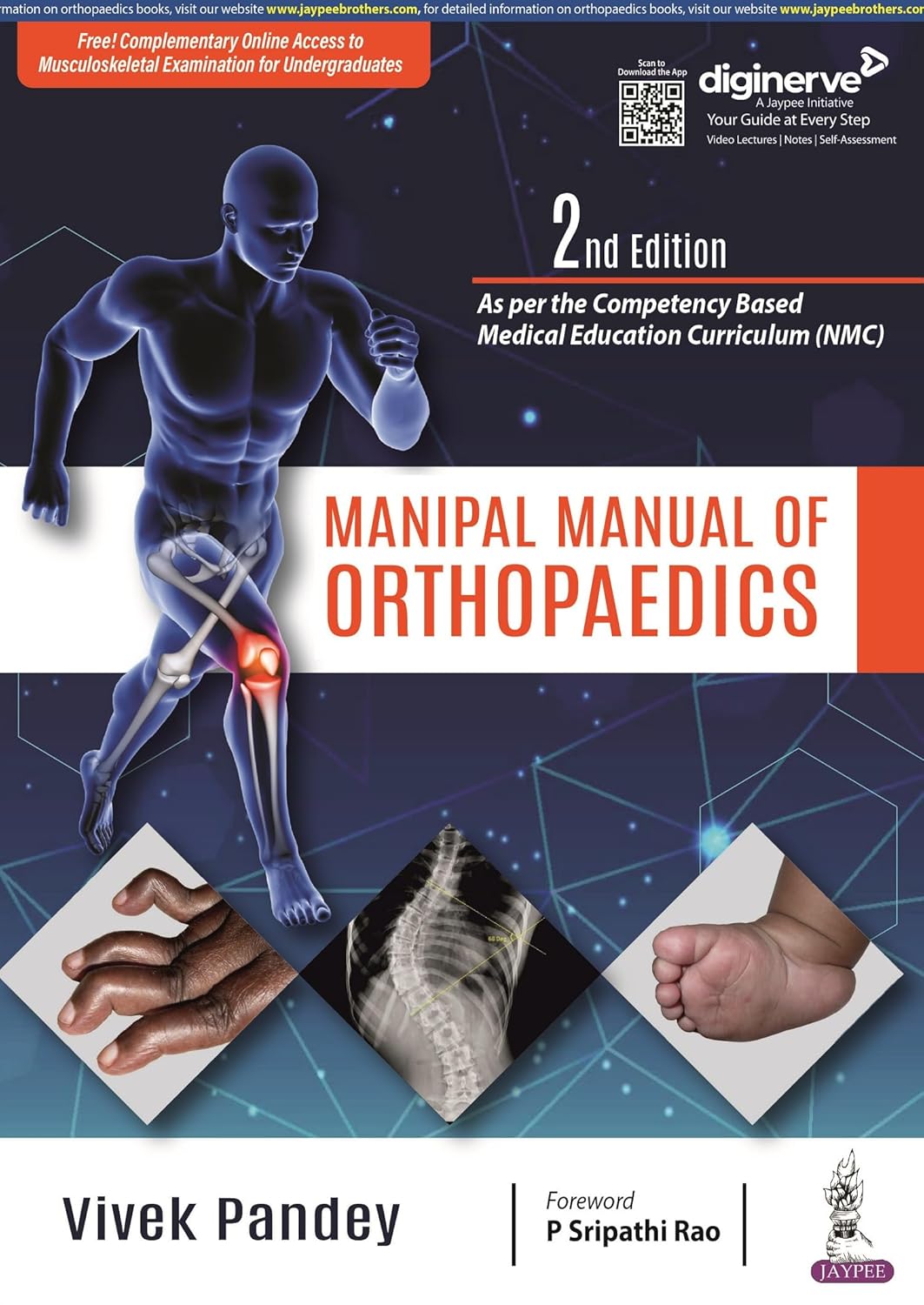 Manipal Manual of Orthopaedics (Free! Complementary Online Access to Musculoskeletal Examination)