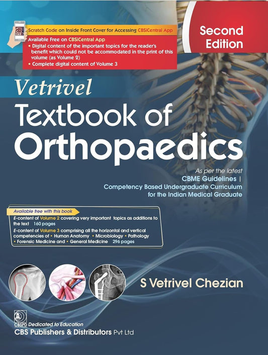 Vetrivel Textbook Of Orthopaedics 2e (PB)