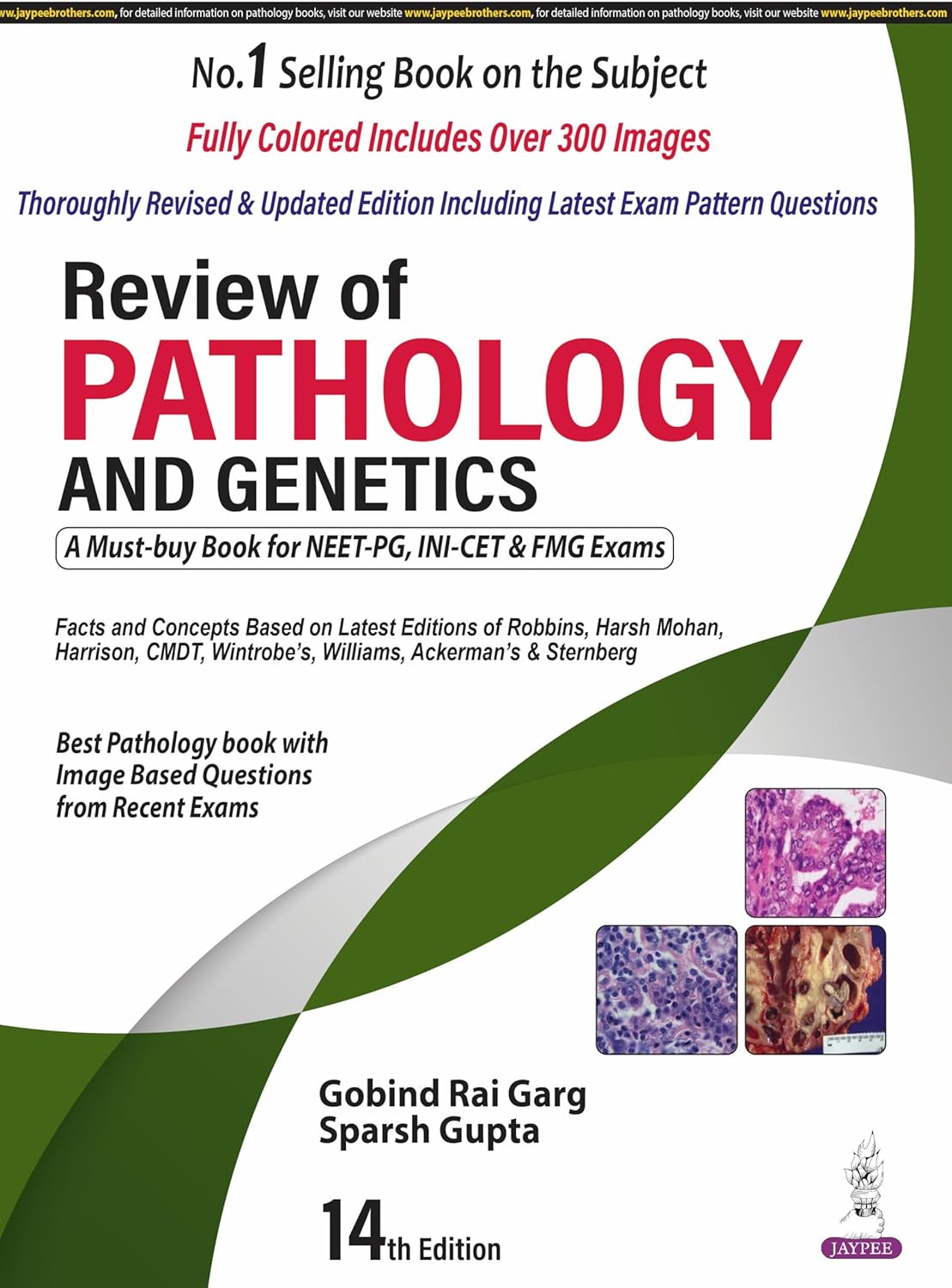 REVIEW OF PATHOLOGY AND GENETICS 14/E R.P. 2025