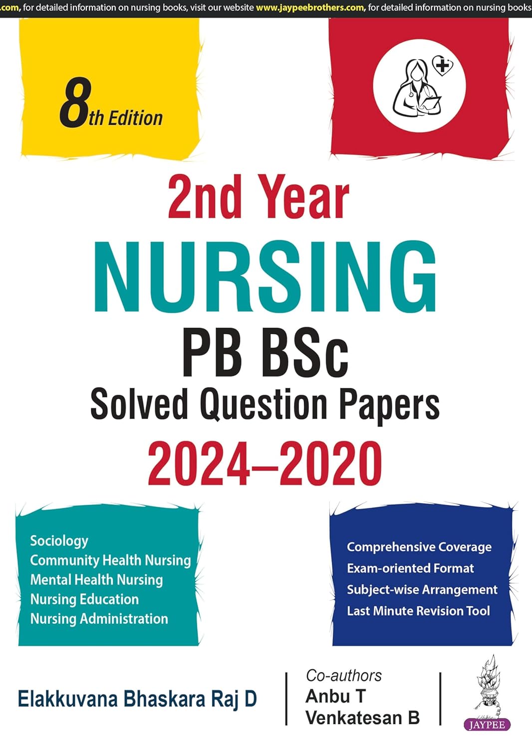 Nursing Pb Bsc Solved Question Papers 2024-2020 (2Nd Year)