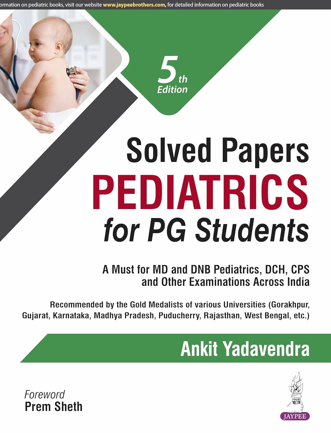 Solved Papers Pediatrics for Pg Students