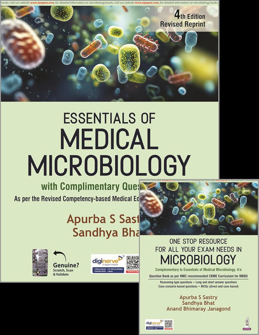 Essentials of Medical Microbiology with Complimentary Question Book