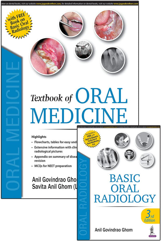 Textbook of Oral Medicine (With Free Book on Basic Oral Radiology)