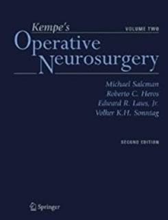 KEMPE'S OPERATIVE NEUROSURGERY (2 VOLS) 2ED 