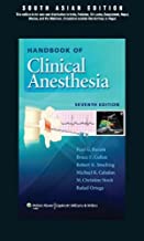 HANDBOOK OF CLINICAL ANESTHESIA, 7/E
